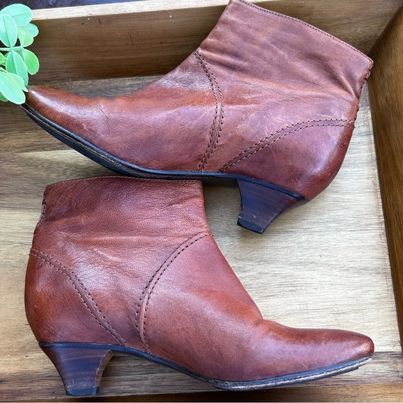 FRYE Steffi Ankle Bootie Side Zip Size 6.5 - Picture 8 of 15